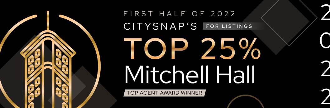 Top 25% Award for Listings First Half of 2022